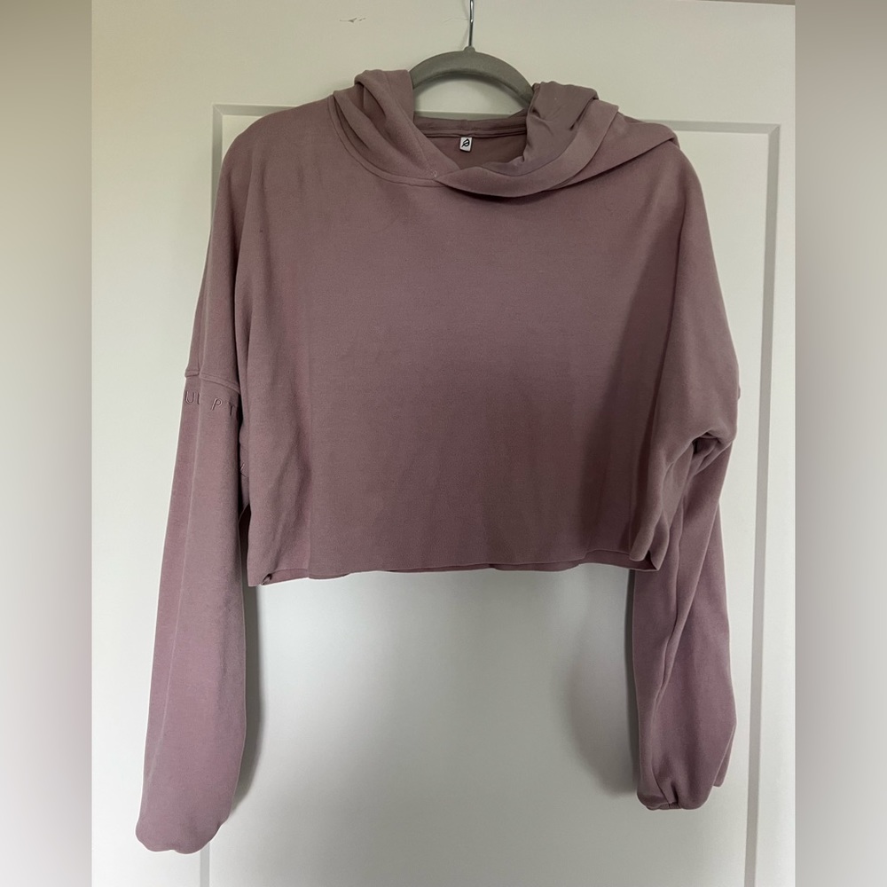 P’tula Cropped Hooded Mandi Sweatshirt